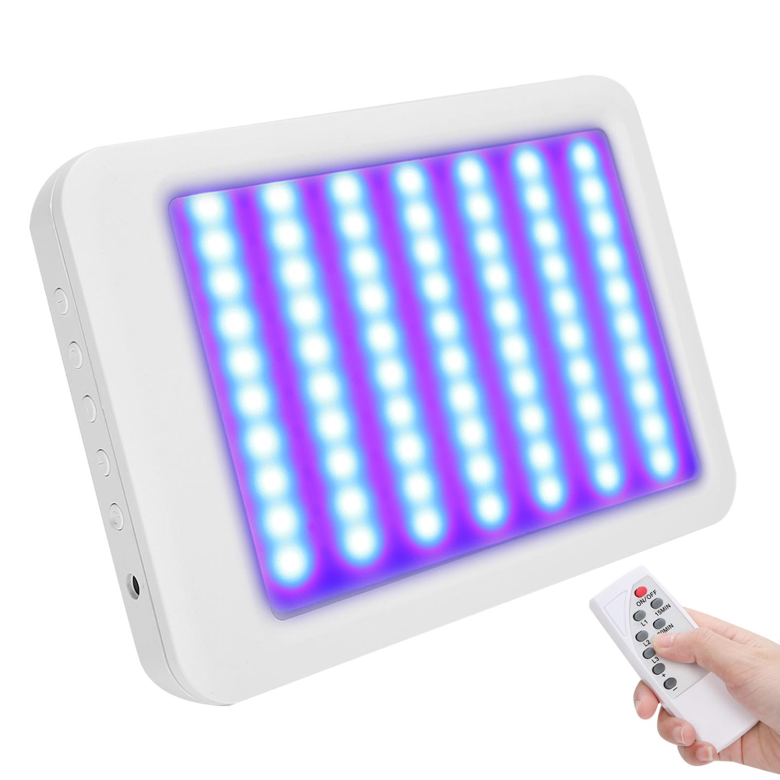 

Фотонный аппарат для омоложения кожи, красно-синий свет, терапия, удаление угрей, косметический инструмент, белый белый