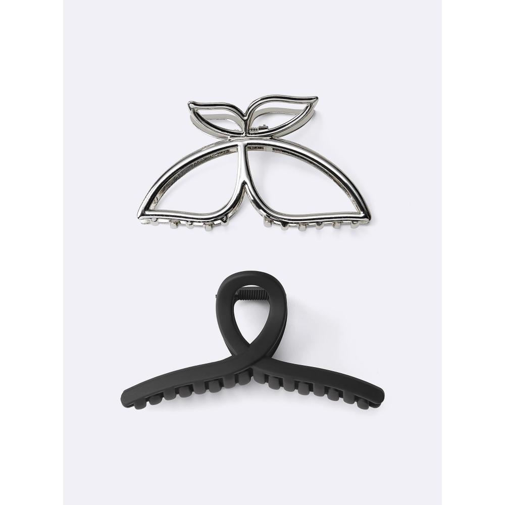 Gu By Uniqlo Metal Butterfly Hair Clip 2p