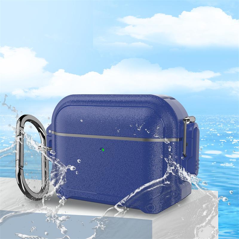 Anti-Scratch Waterproof Case For AirPods 1/2/3/4, Pro & Pro 2  – Bluetooth Switch Protective Cover For Apple Earbuds