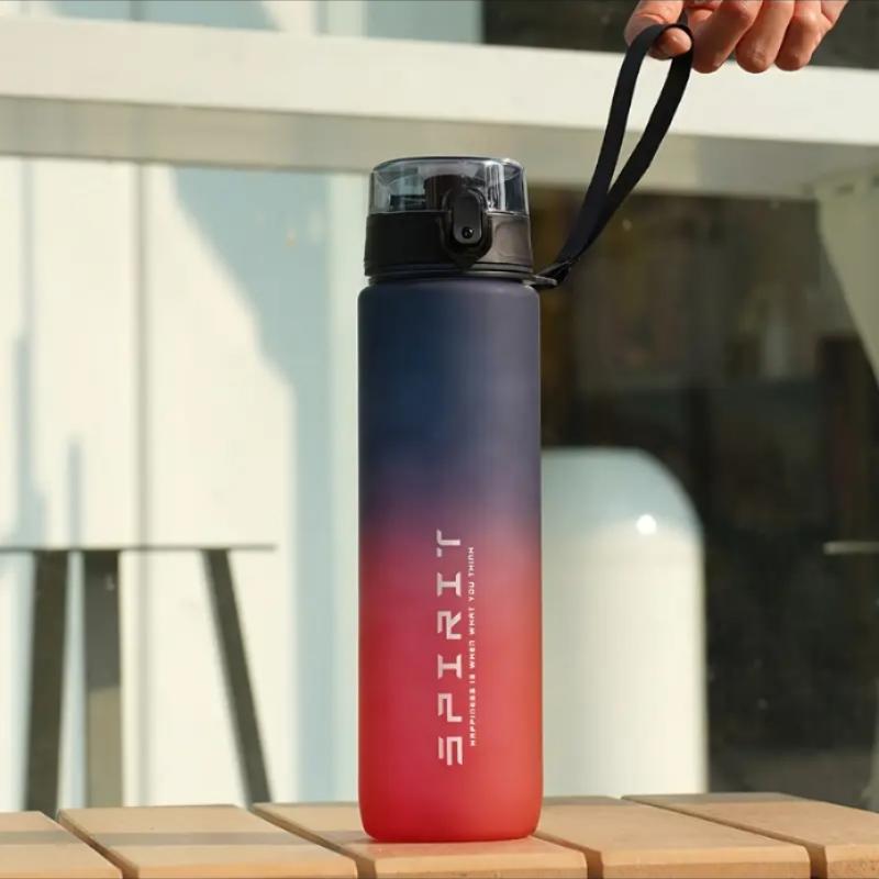 Leak-Proof Sports Water Bottle - Large Capacity, Portable & Durable for Gym, Fitness, Outdoor Activities - Food Grade Material