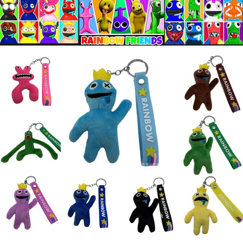 Cuddly Roblox Rainbow Friends Plush Toy Pendant Keychain