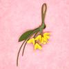 1PC Keychains Bag Charms Ornament Exquisite Mobile Phone Pendants High-End Osmanthus Shape Fashion Floral Shape Elegant Multicolor