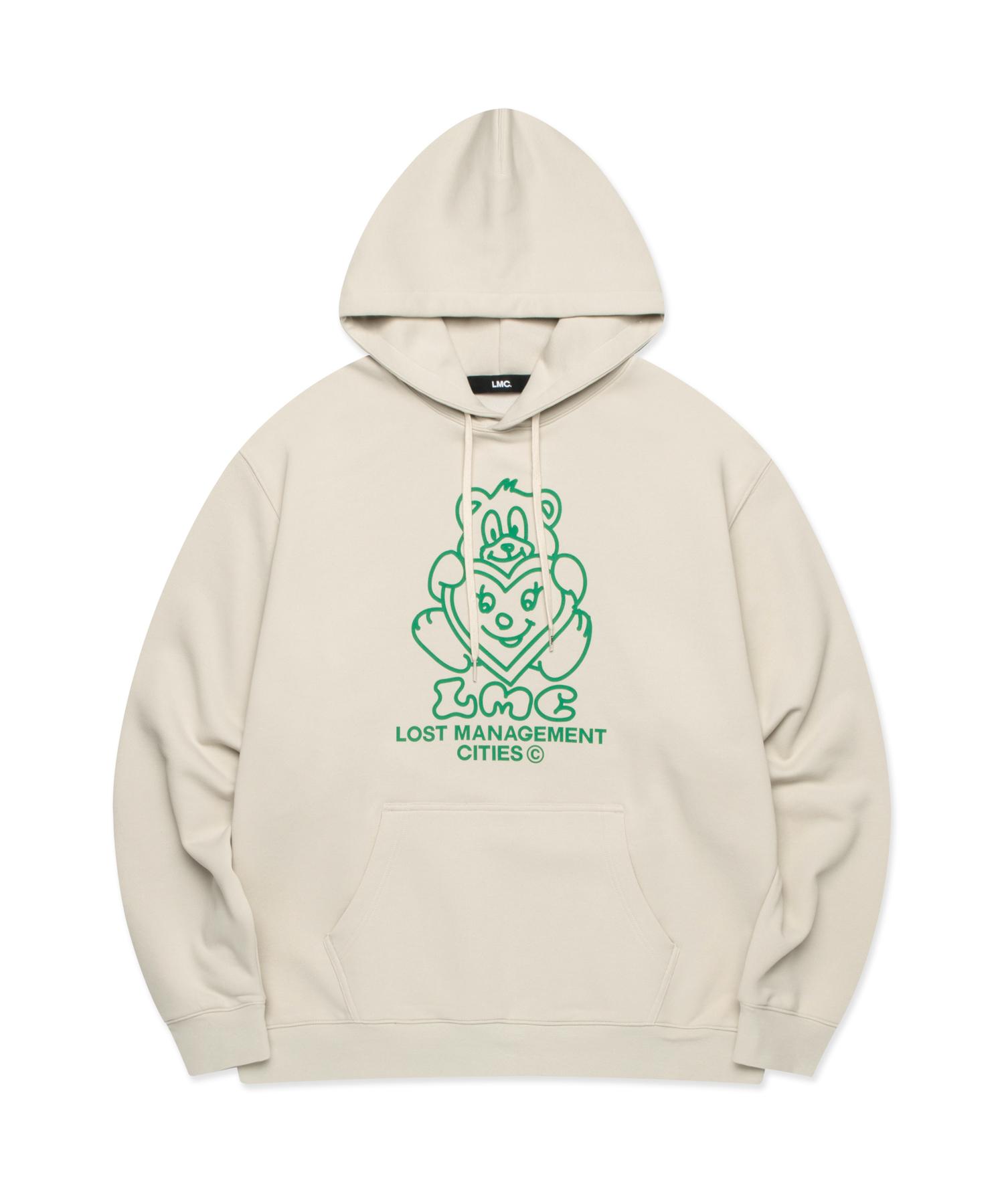 Толстовка Lmc Heart Bear Песочная Sand/L