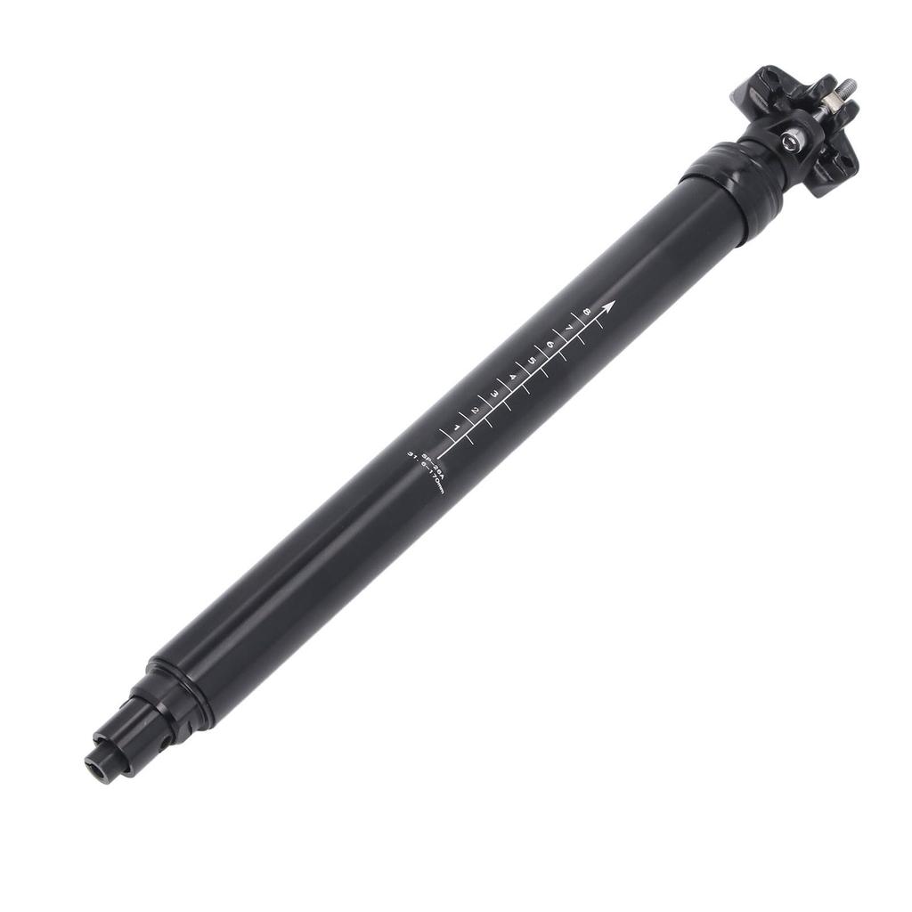 Hydraulic Lifting Seatpost Internal Routing Aluminum Alloy Wire Control Bike Post for Mountain Road Bikes 170mm Travel