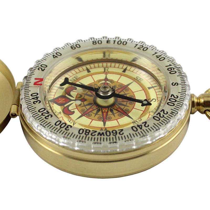 Handheld Compass Pocket Watch Compass Navigation Outdoor Camping Pointing Guides