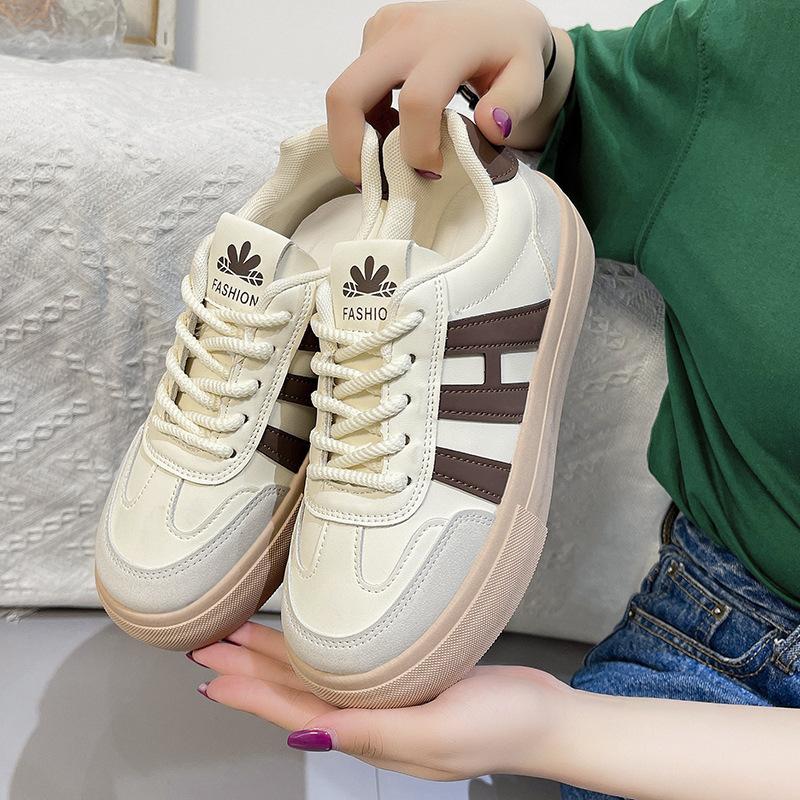 Summer and autumn 22 new thick-soled thin breathable sneakers Forrest Gump board shoes