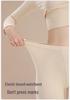 Ensemble d'automne pour femmes en pur coton uni: Couche de base, Pull, Pantalon, Sous-vêtements chauds fins pour filles