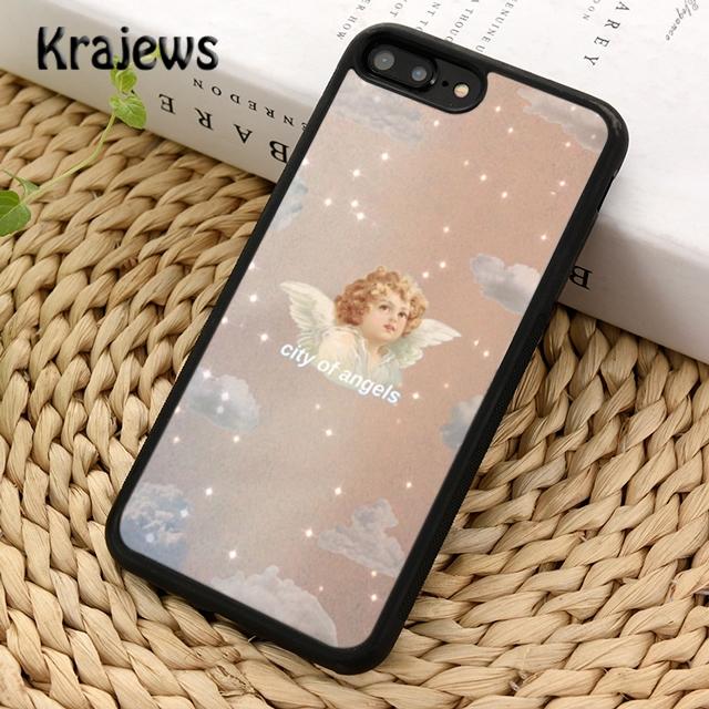 

Krajews Angels Aesthetic Aesthetics For iPhone 17 Air 16 Phone Case Cover 15 14 plus 12 13 pro max coque iPhone 14