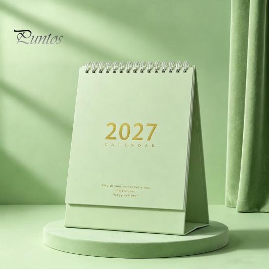 Blocco Lista di Controllo Attività Calendario da Scrivania 2026-2027, Ott 2026-Dic 2027 Calendario 14 Mesi, Grande Planner Mensile per Pianificazione Organizzazione da Scrivania Ufficio
