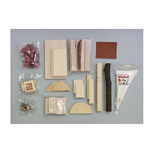 Wood and Clay Crafts: Hideaway Log Cabin