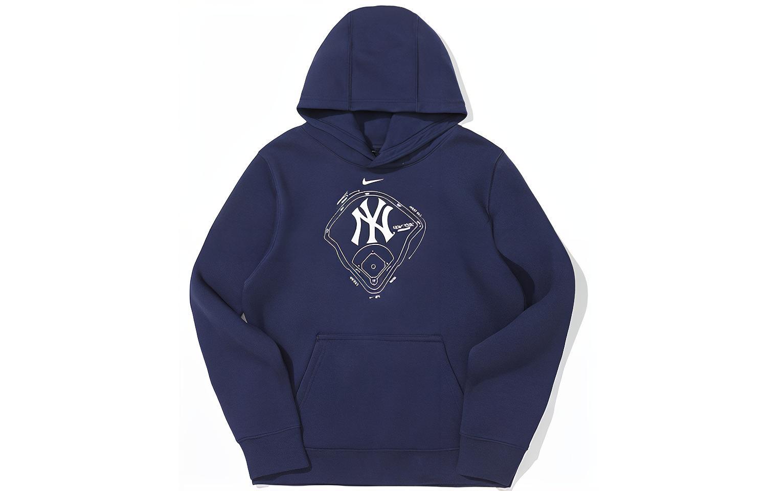 Nike x MLB Sweatshirt Navy Blue Unisex 3Z3B7SBF7-NYY M