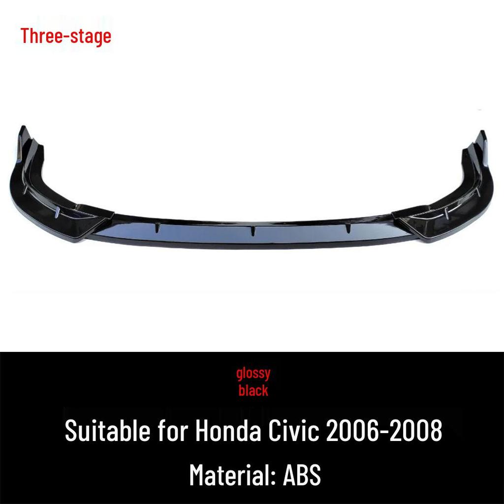 2006-2011 8th Gen Honda Civic Front Lip Bumper Body Kit Modification