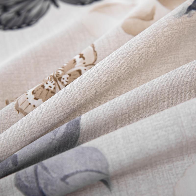 Cotton Thickened Bed Sheet Plant Flowers Printed Single Double Top King Sheets Pure Cotton Single Size Kids Bed Linen "