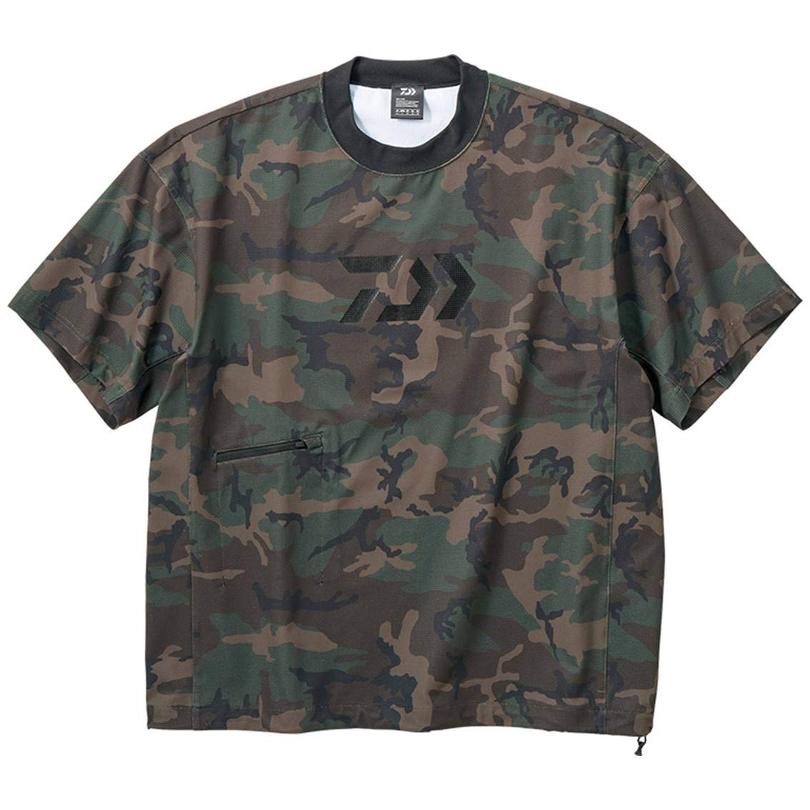

Daiwa (DAIWA) T-Shirt, Oversized Short Sleeve Mesh T-Shirt, Green Camo, Size S (DE-66009)
