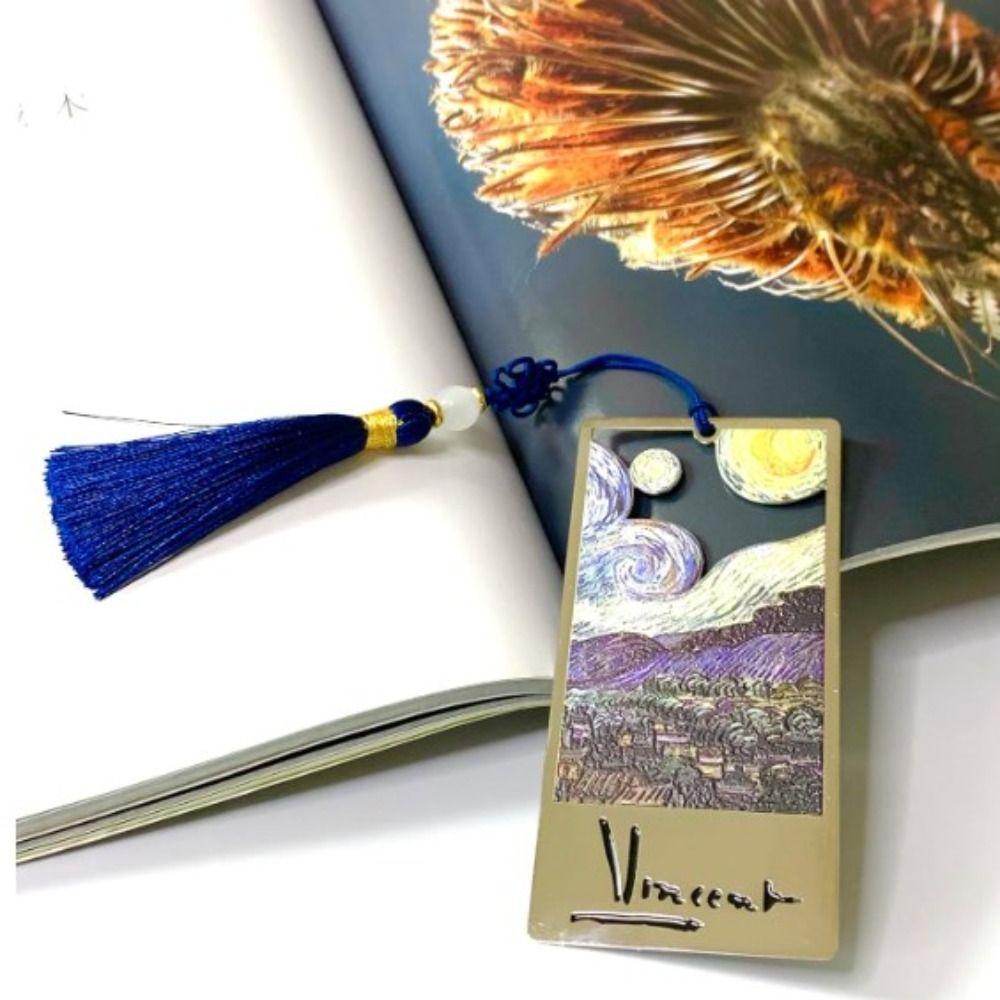 

Металлические изысканные качественные женские закладки «Звездная ночь»