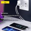 PISEN 35W GaN Dual Port Fast Charger - Compact & Foldable Travel Adapter