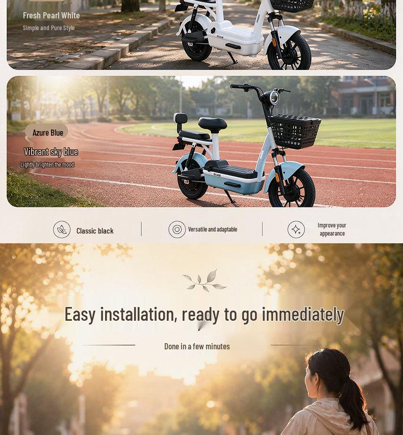 Elektrisches Fahrrad-Vorderkorb für Aima Bubble Modell - Langlebig, Atmungsaktiv, Verdicktes Antioxidation-Netzdesign.