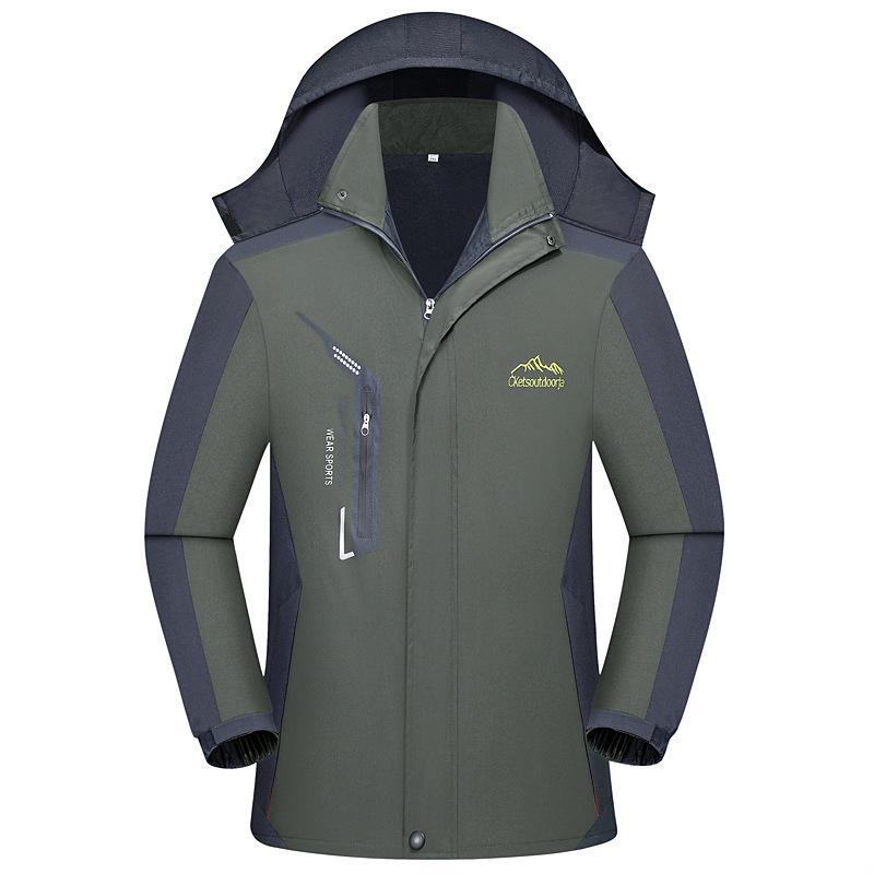 

Men s and Women s Thickened Velvet Jacket - Cold-Proof, Autumn/Winter Outdoor Workwear for Couples Men s Army Green (Thickened Velvet Cotton)