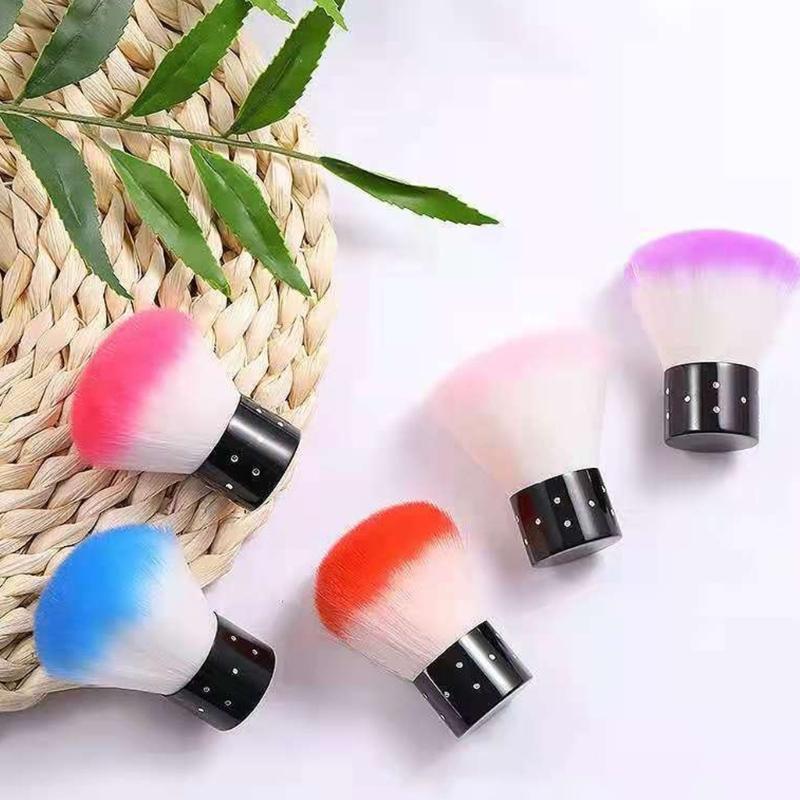 Nail Dust Cleaning Brush With Soft Fibers Comfort Grip Nail Brush For Hand Feet Nail Hygiene And Detailed Cleaning