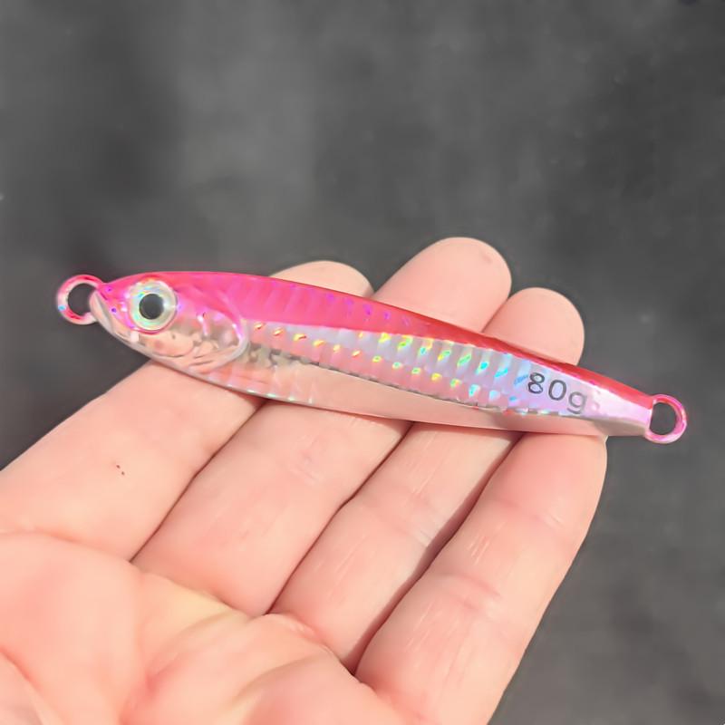 

Mackerel Jig Lure: Iron Plate Hook for Shore Fishing Aspius & Perch 10g