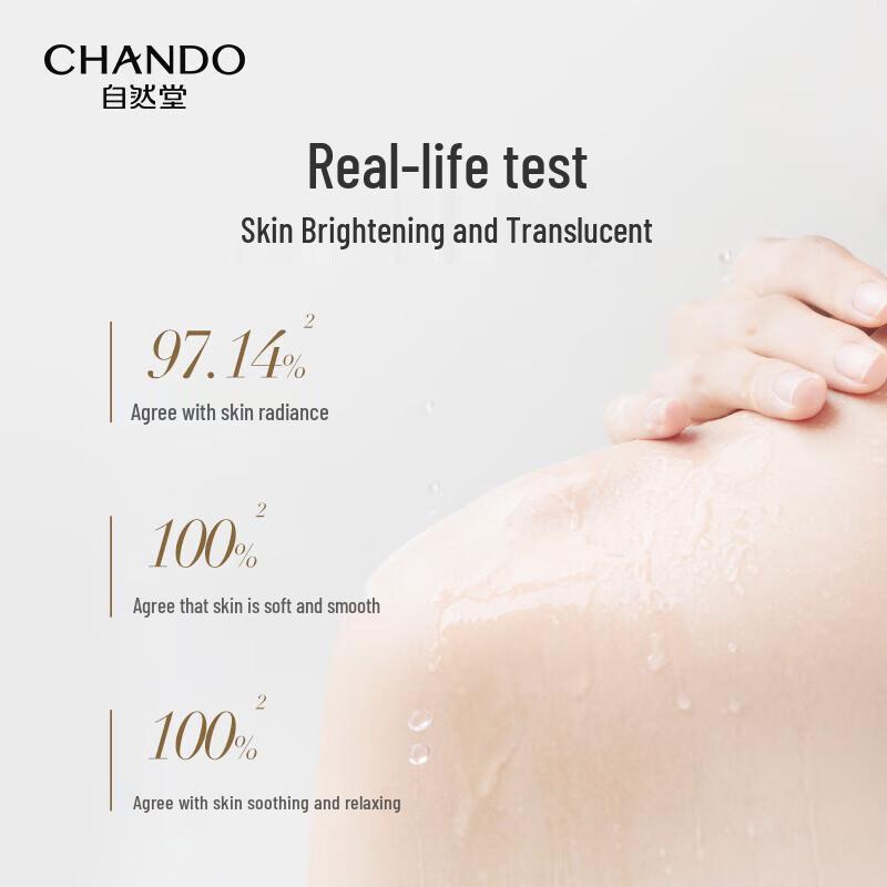 Chando Rozjasňující sprchový gel Sněžná pleť