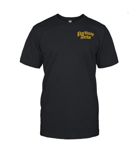 

Parkway Drive 32 Unisex T-Shirt – Metalcore Band Fan Tee S