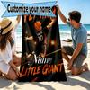 Custom Name Personalized Haikyu Print Beach Towel, for Trip Camping Beach Party Home Decor, Birthday Gift for Family & Friends