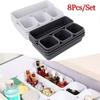 Tableware Storage Box Space Saving Jewellery Storage Trays  for Home Office Desk