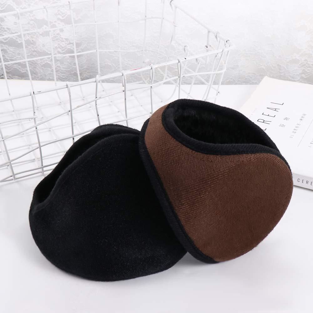 For Male For Female Solid Color Keep Warmer Earflap Plush Earmuffs Earcap Ear Cover Ear Warmers