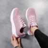 Women Lightweight Breathable Casual Sneakers Ladies Non-Slip Jogging Shoes Flying Weaving Four Seasons All-Match Running Shoes