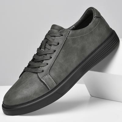 Fashion Men's Shoes 2024 Genuine Leather Designer Casual Shoes Italian Luxury Brand Comfy Sneakers Men Skateboard Shoes Tenis Masculino