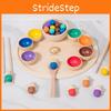Bead Color Wooden Sorting Tray Educational Toy Toddlers Preschool Learning Play
