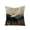 Home Landscape Polyester Pillowcase Home Digital Printing Sofa Cushion Waist Pillowcase