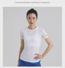 Unisex Quick-Dry Mesh Running T-Shirt with Reflective Design