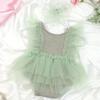 1 Set Photography Outfit for Infant Girls Breathable Romper Dress and Delicate Lace Headband Props for Newborns