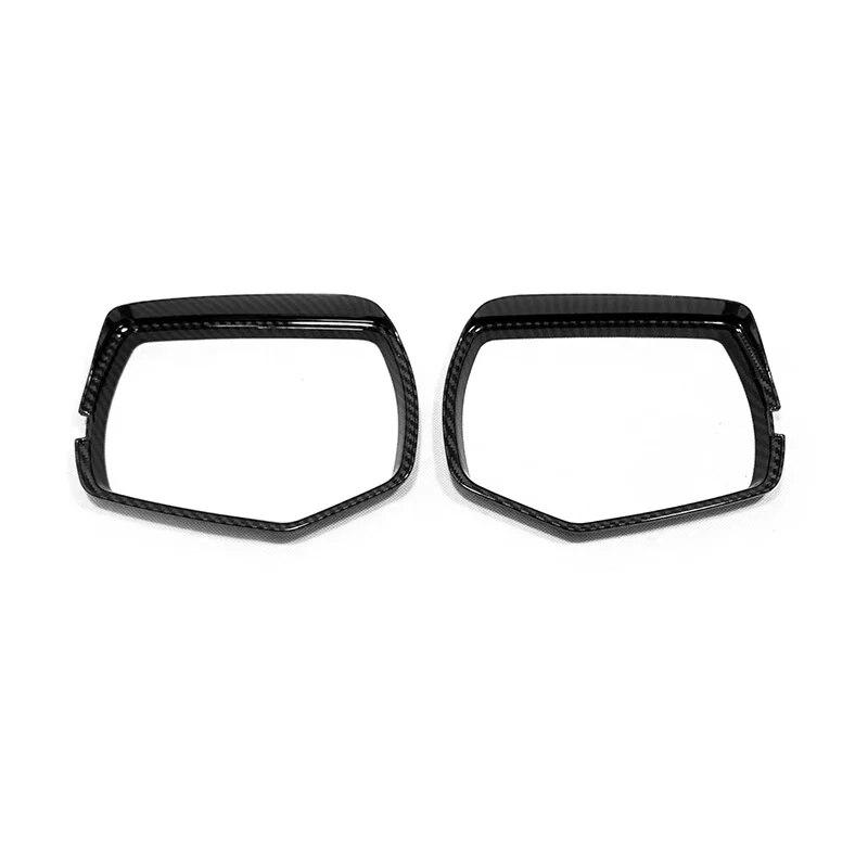 

Защитные чехлы для зеркала заднего вида, зеркальный щиток для бровей, чехол для Cadillac CT5 CT5-V 2022, аксессуары для стайлинга автомобилей A Carbon Fibre