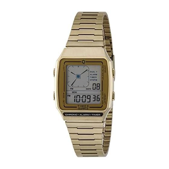 [Timex] TIMEX Limited Model Watch Men s TW2U72500 Q TIMEX Reissue Digital LCA [Regular Import Product] [Parallel Import Product]
