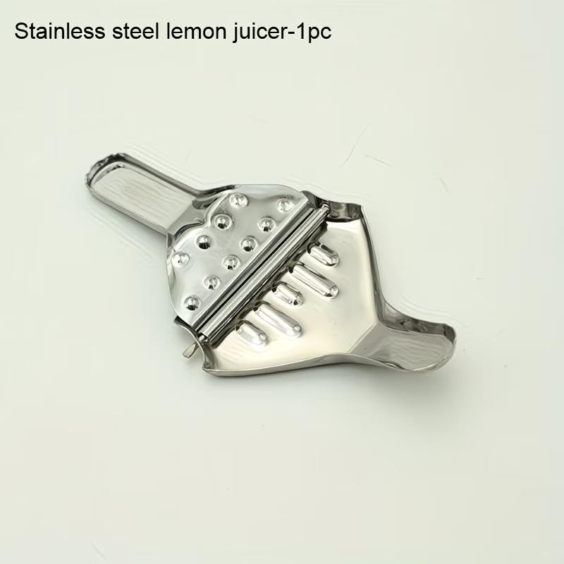 Stainless Steel Lemon Clip, Manual Citrus Juicer, Lemon Press Orange Juice Press, Fruit Press Clip, Kitchen Gadget
