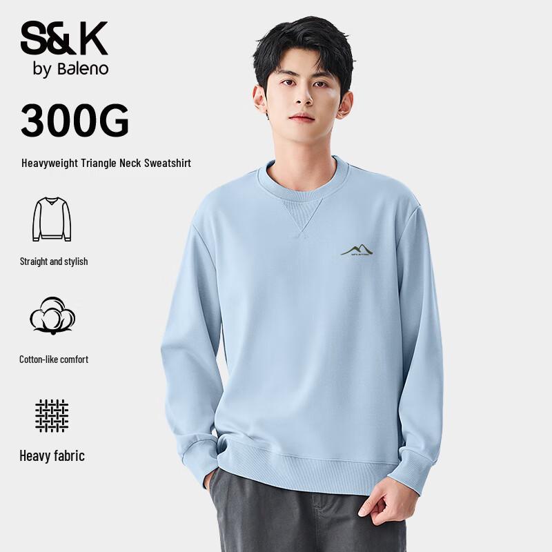 Baleno Men's SK Series Graphic Print Crewneck Sweatshirt