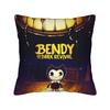 Fronha Bendy and the Dark Revival Capa de Almofada de Poliéster Presente Jogo Desenho Animado Capa de Fronha Casa Quadrada 45*45cm