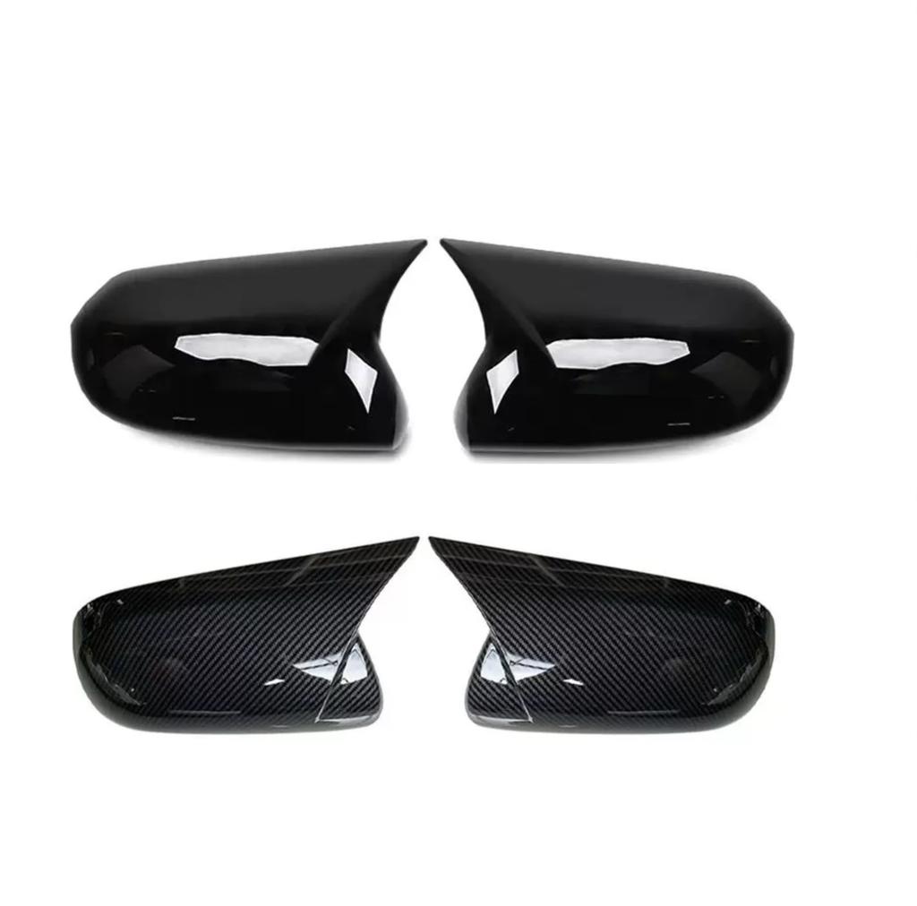 Rearview Side Mirror Cover Fit For Toyota Prius XW50 2016-2022  Carbon Fiber Wing Cap Car Exterior Door Rear View Case Trim