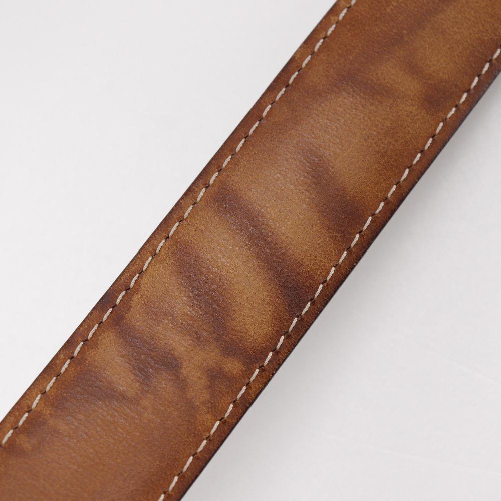 LOUIS VUITTON ceinture ellipse belt M6995 Brown Damier canvas mens Used