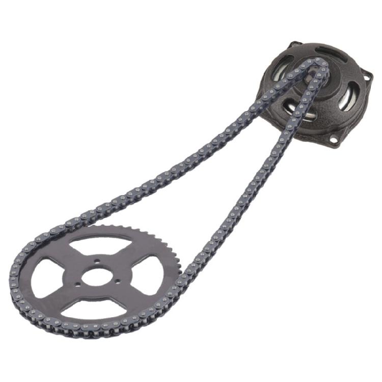 49cc Pocket Bike Chain 54 Teeth 110 Link And Rear Sprocket Accessories 2 Strokes Engine Parts