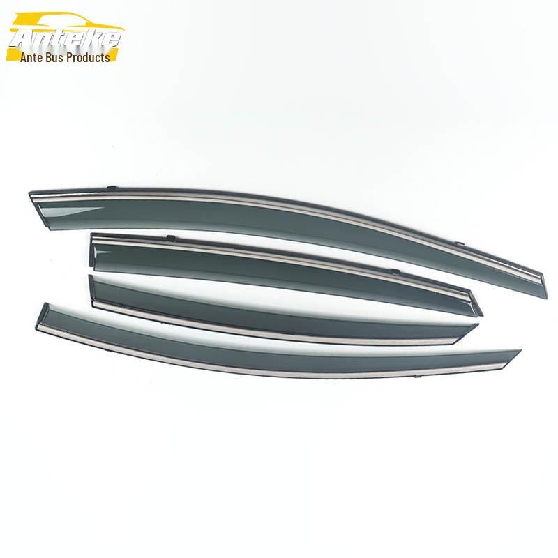 Regnskydd och Solskydd Dekorationslist för 2015-2018 Excelle GT Sedan (3D Rostfritt Stål).