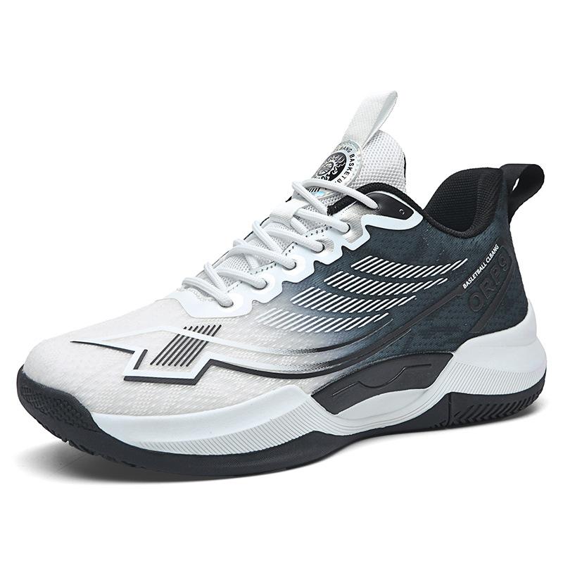 Mandarin duck low-top basketball shoes men's combat boots student adult cement floor actual sports running shoes one piece
