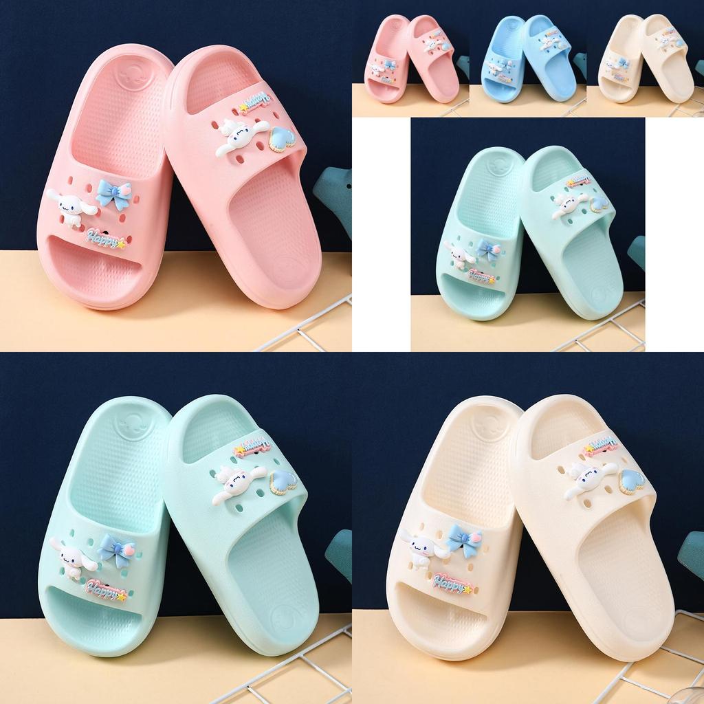 Comfortable Eva Cartoon Style Girls Indoor Slippers Non-slip Soft Sole For All Seasons