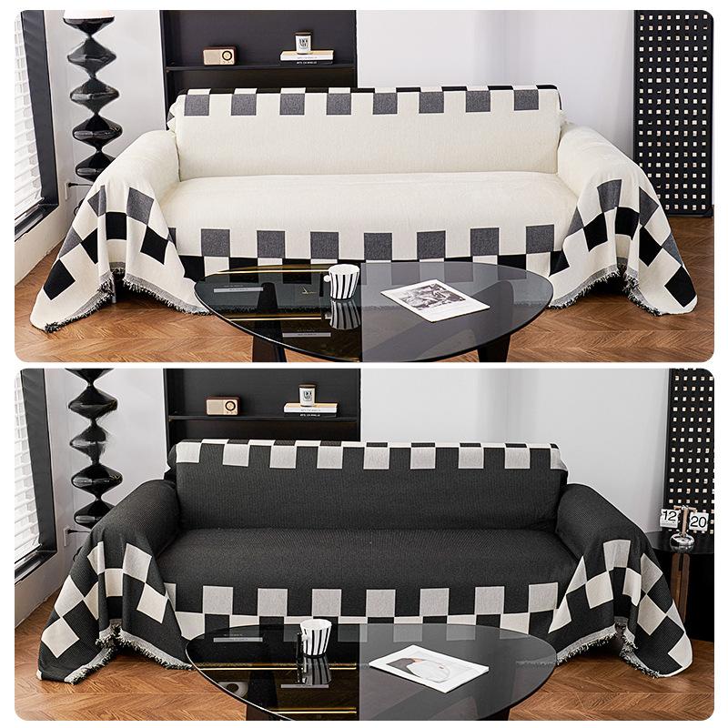 Chenille Thickened Anti-Scratching Sofa Towel Nordic Style High-Grade Sofa Cover All-Inclusive Universal Cover