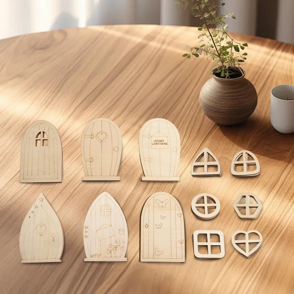 Kreativa Dekorationsidéer med Älvor Trädekor 48-delars Set DIY Hantverkssats Kreativ Dekorering Flera Hantverksaktiviteter