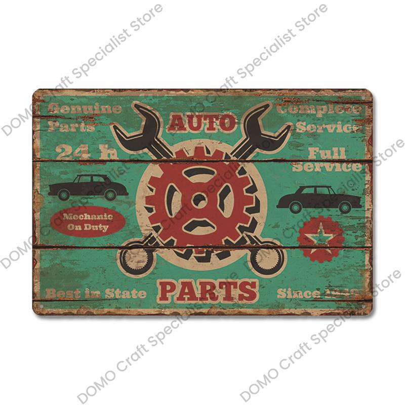 Vintage Route  Metal Sign Retro Garage Wall Art Decor xcm