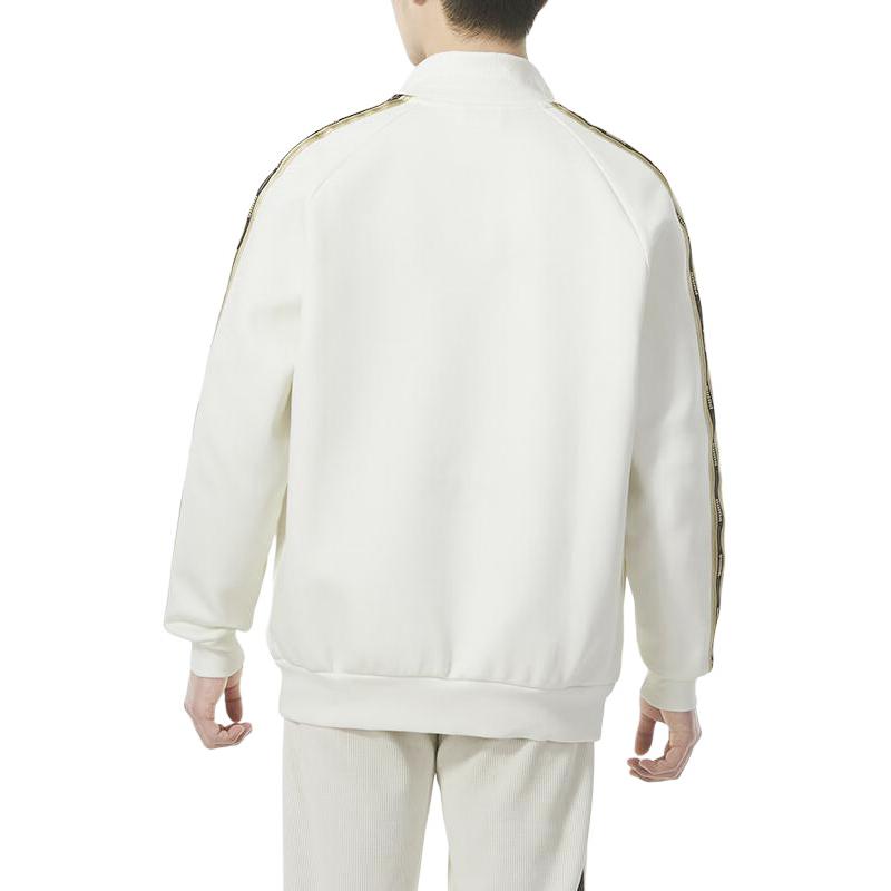 Puma Color Block Side Stripe Sleeve Design Casual Stand Collar Jacket Men Jacket White 628309-65